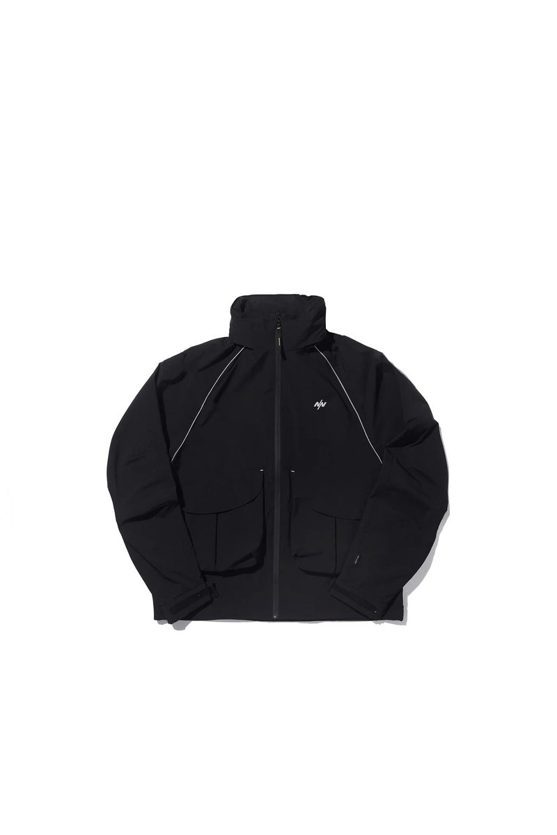 DUO 3D POCKETS PARKA - BLACK