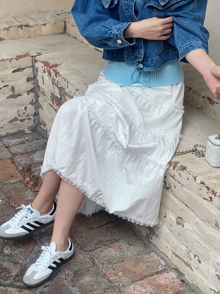 Milo Big Collar Crop Denim Jacket