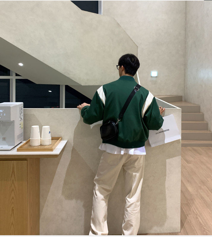 LOOKPLE（ルックプル）の「 Maret Daily Semi-Over Varsity Jacket（Jackets/Outerwear）」