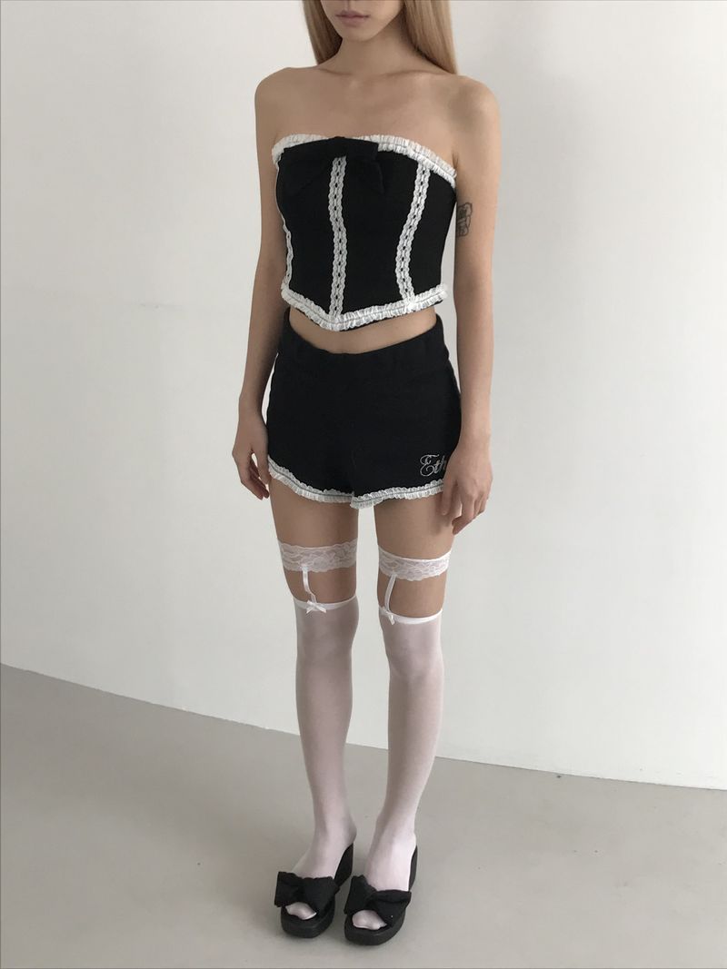 Lace Shorts (Black)