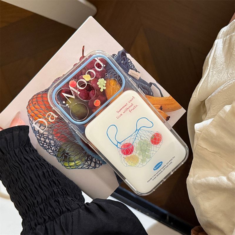 Fresh Fruit Shopping Bag iPhone Case