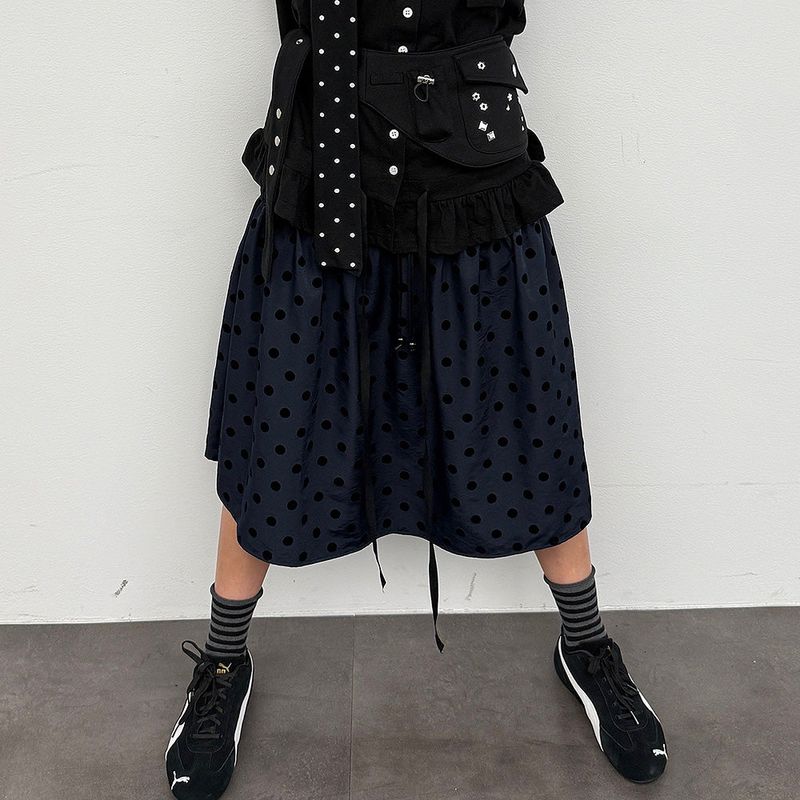 PLASMASPHERE（プラズマスフィア）の「BALL SKIRT IN NAVY（Skirts）」