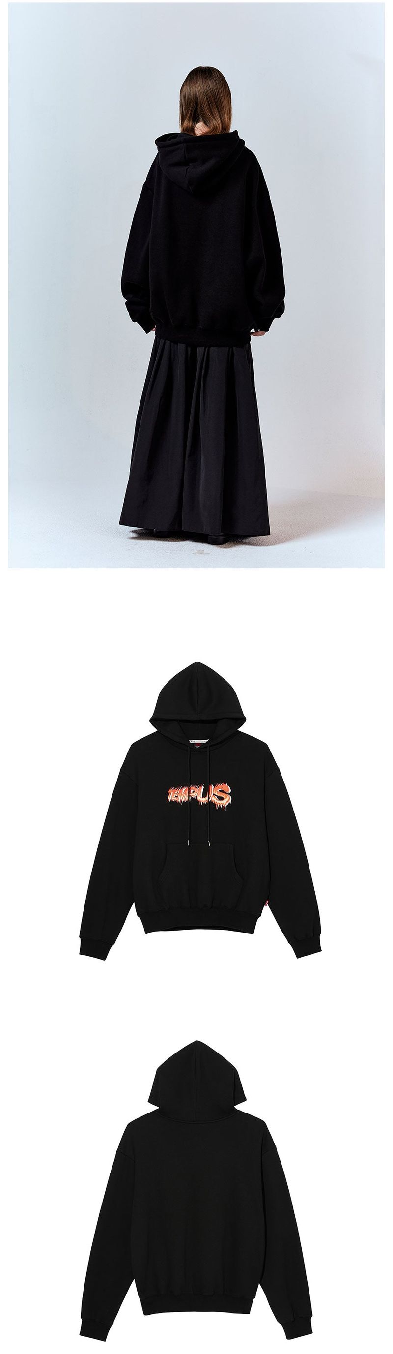FIERCE HOODIE [BLACK]