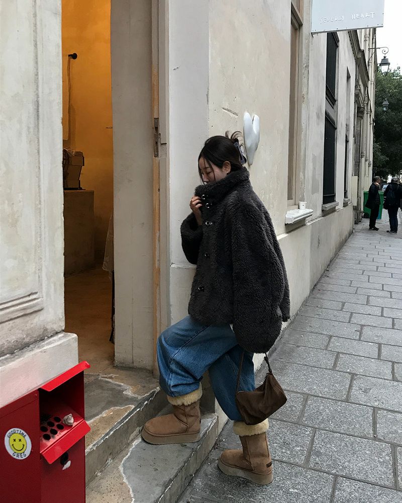 [ORIGINAL] After Platform Long Mouton Boots
