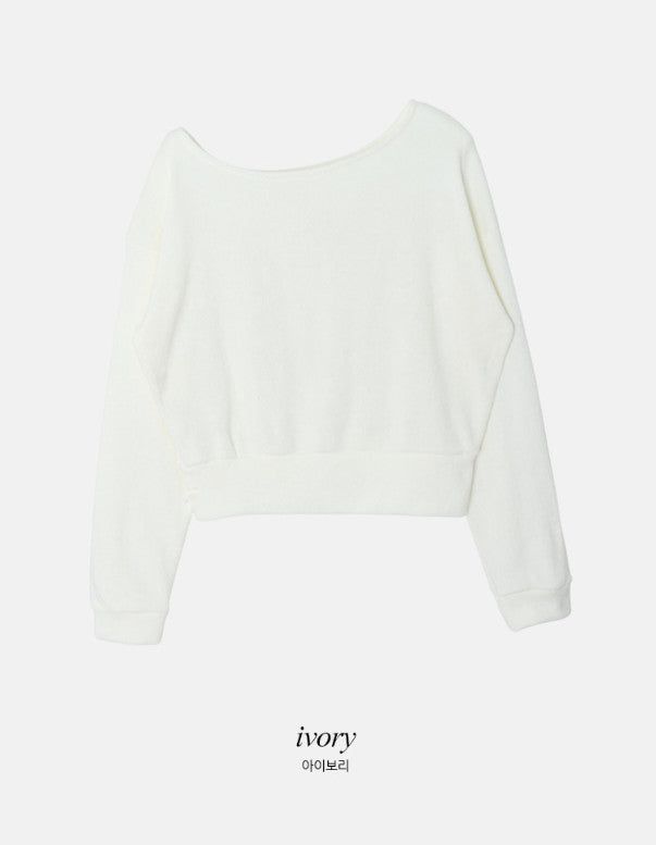 2WAY Button Slit One Shoulder Knit (3color)