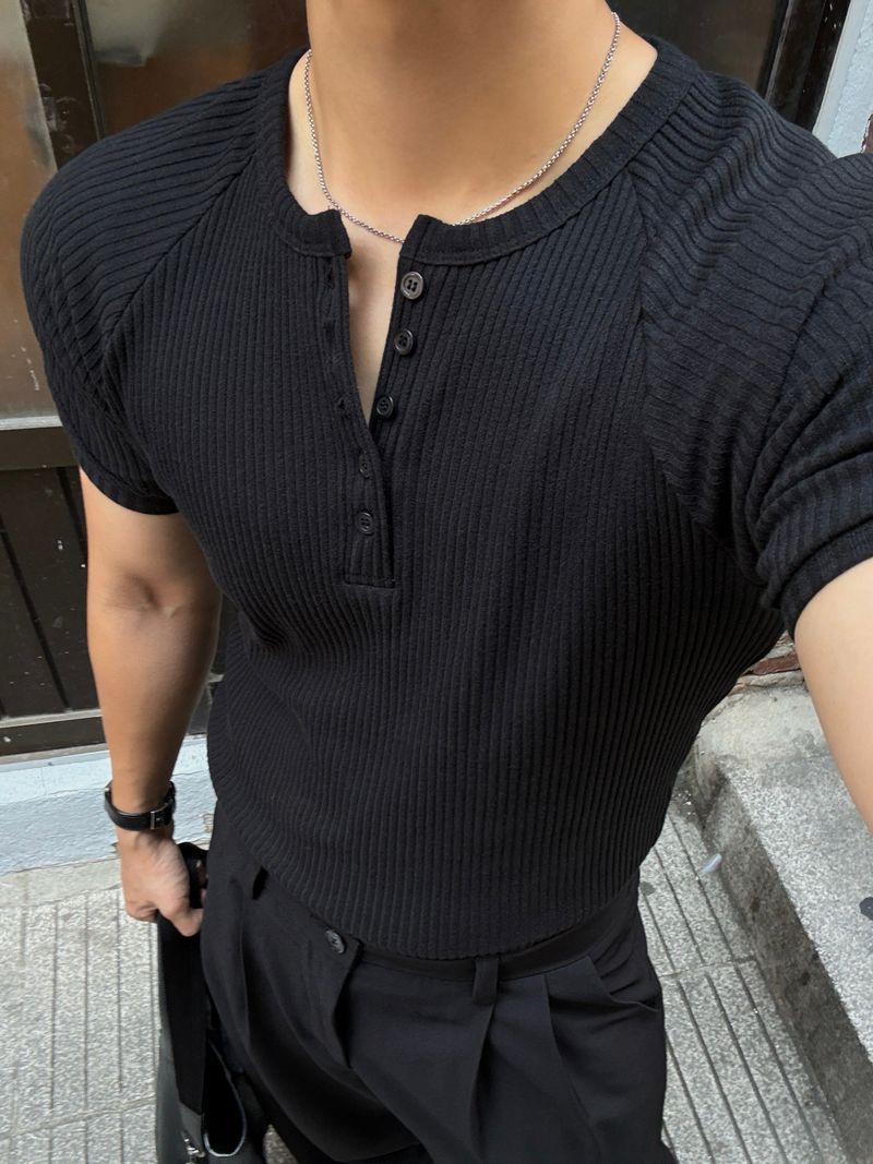 Ron two-tuck wide slacks