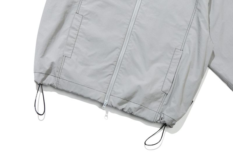 OUT STITCH WIND JACKET_GRAY