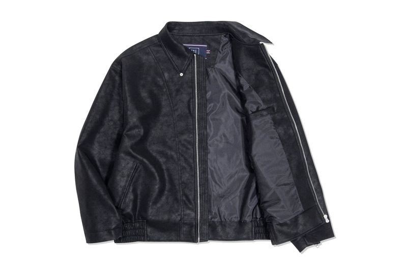 VEGAN LEATHER SINGLE RIDER JACKET