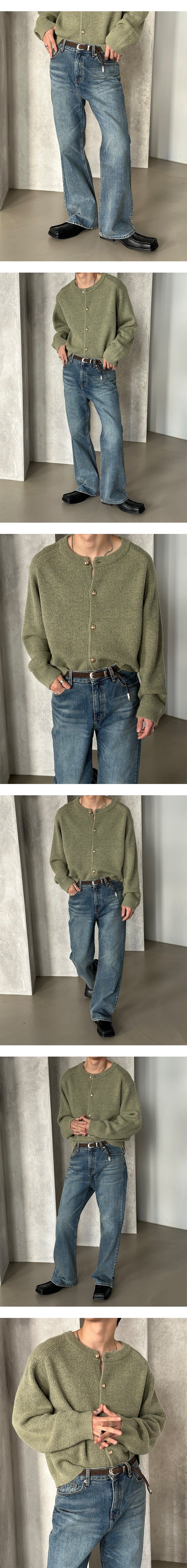 [Unisex] Daily flare denim pants