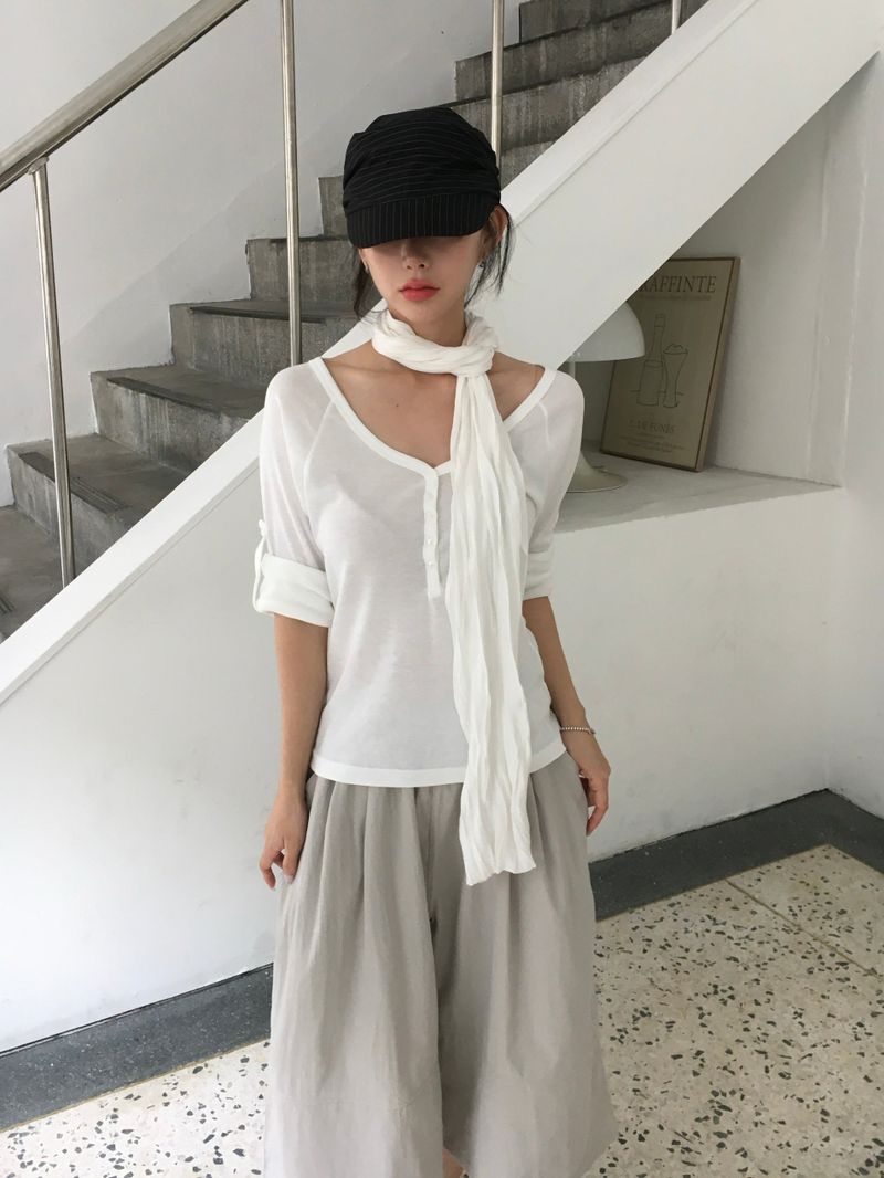 [Project] Ascent Slit Bermuda Banding Pants (3c)