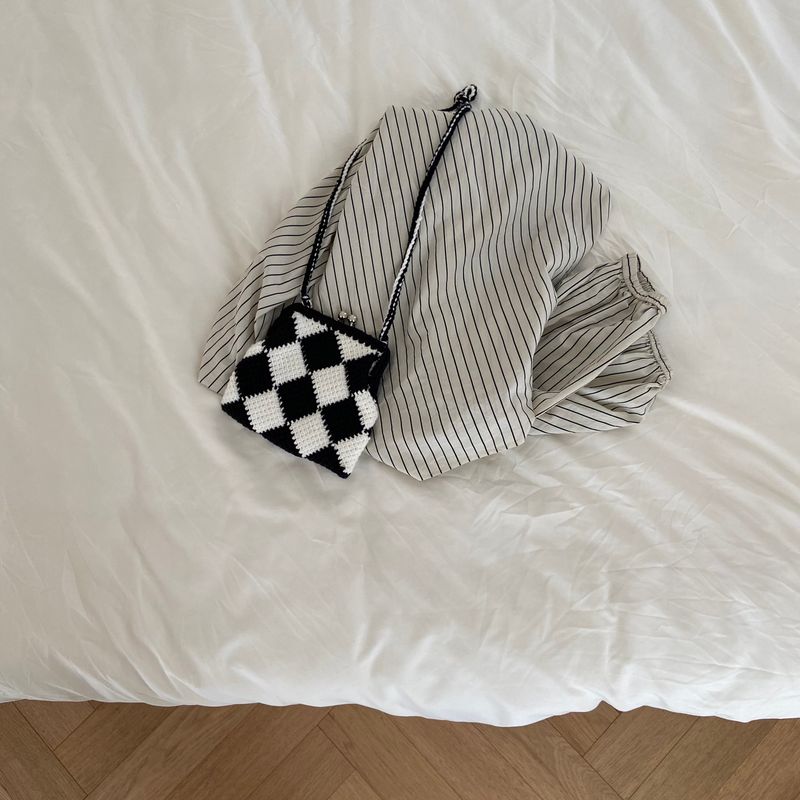 [MADE] Étang Waffle Bag | Black