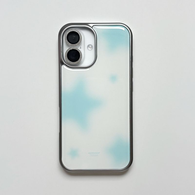 【MADE】 blur star epoxy case (blue)