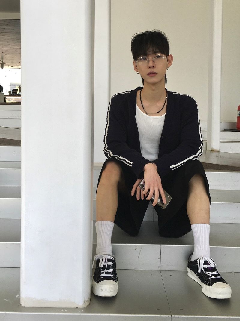 Dumbo Cargo Cotton Bermuda Pants 5C