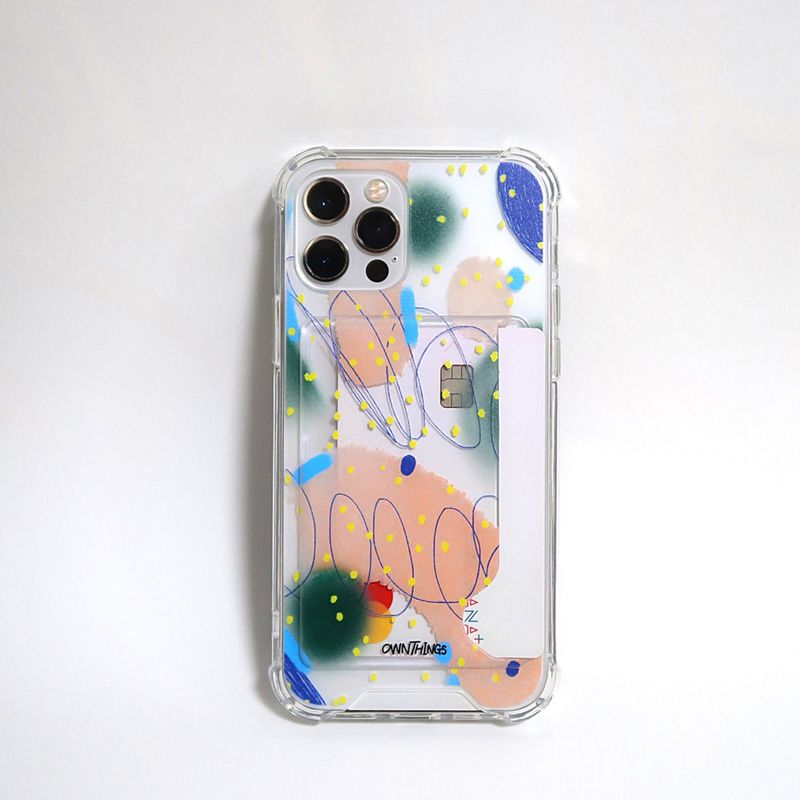 [MADE] Doodle card case (jelly hard)