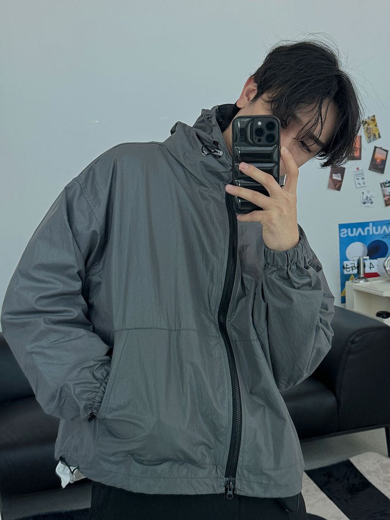 ASCLO Rocco Glossy Cap Hood Jumper (4color)