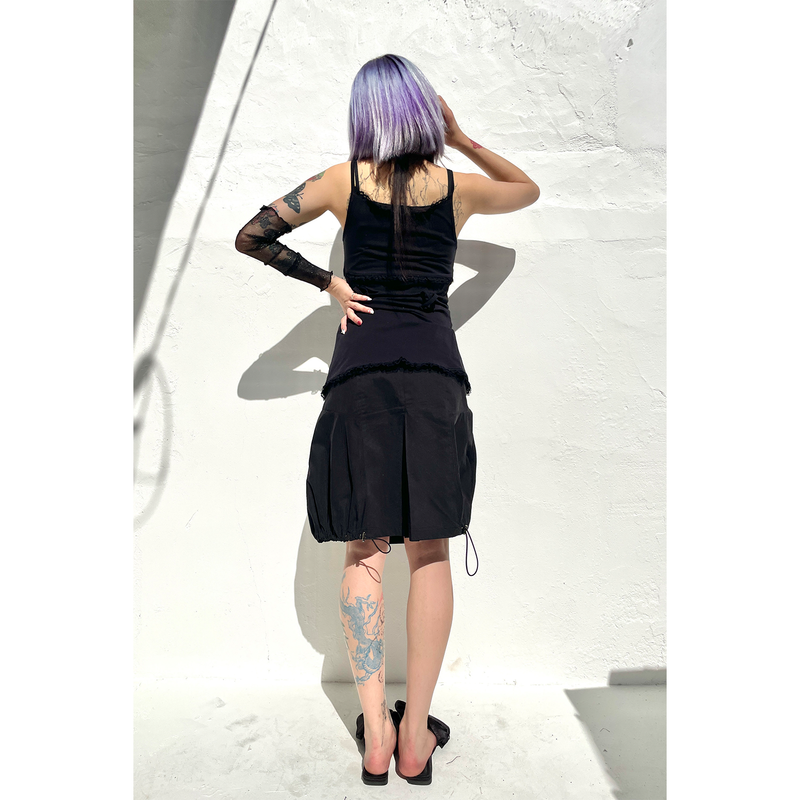 LACE JERSEY TOP