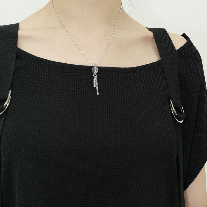 Clear dew necklace