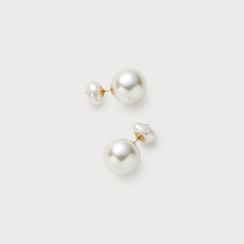 Ashore Earrings, Pearl
