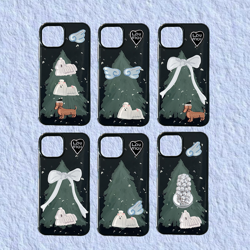 Present series : snow tree