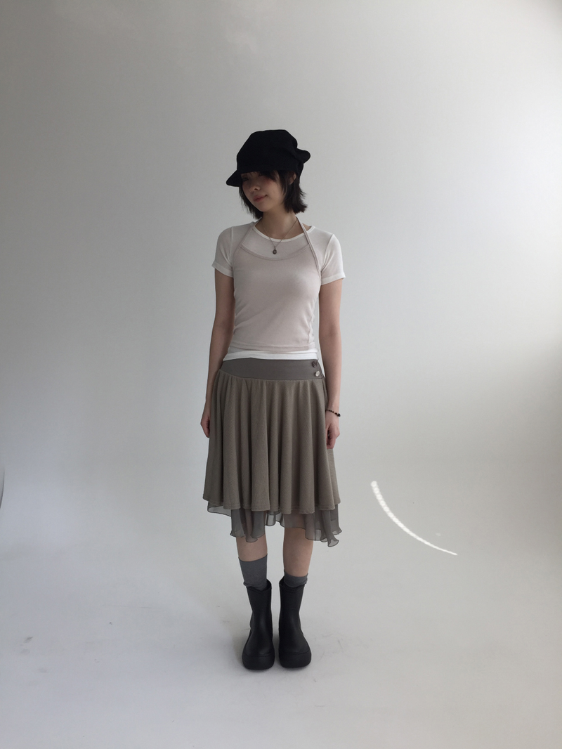 DUGGY(ダギー)の「Gally Short Sleeve + Halter Neck Sleeveless (4color) (Tops)」