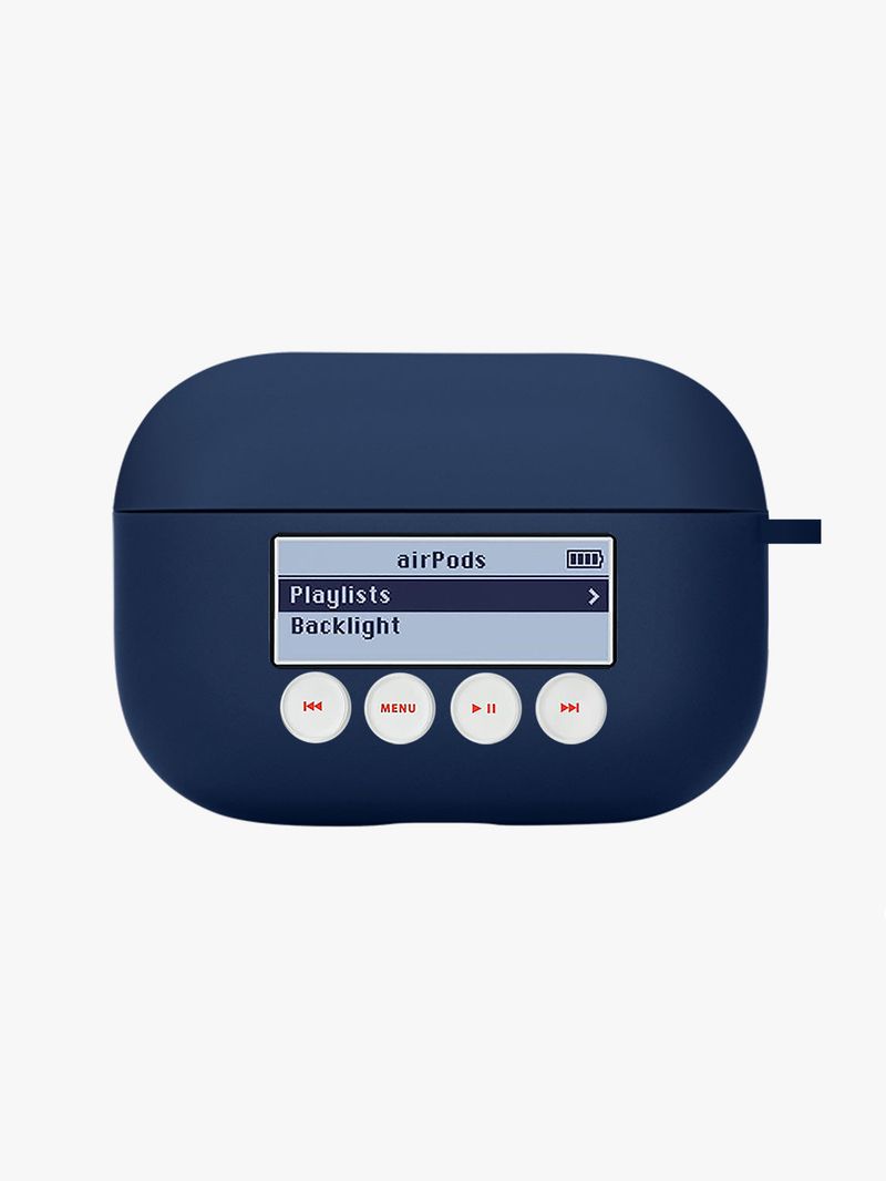 AFTERNOONLIVE(アフタヌーンライブ)の「My Classic Airpods Case -Navy Blue (for 1,2,3 Pro)(Hats)」