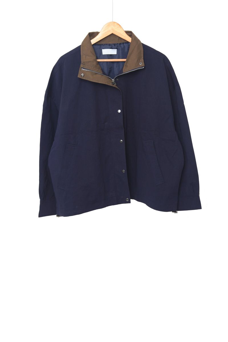 Porter color high neck jacket