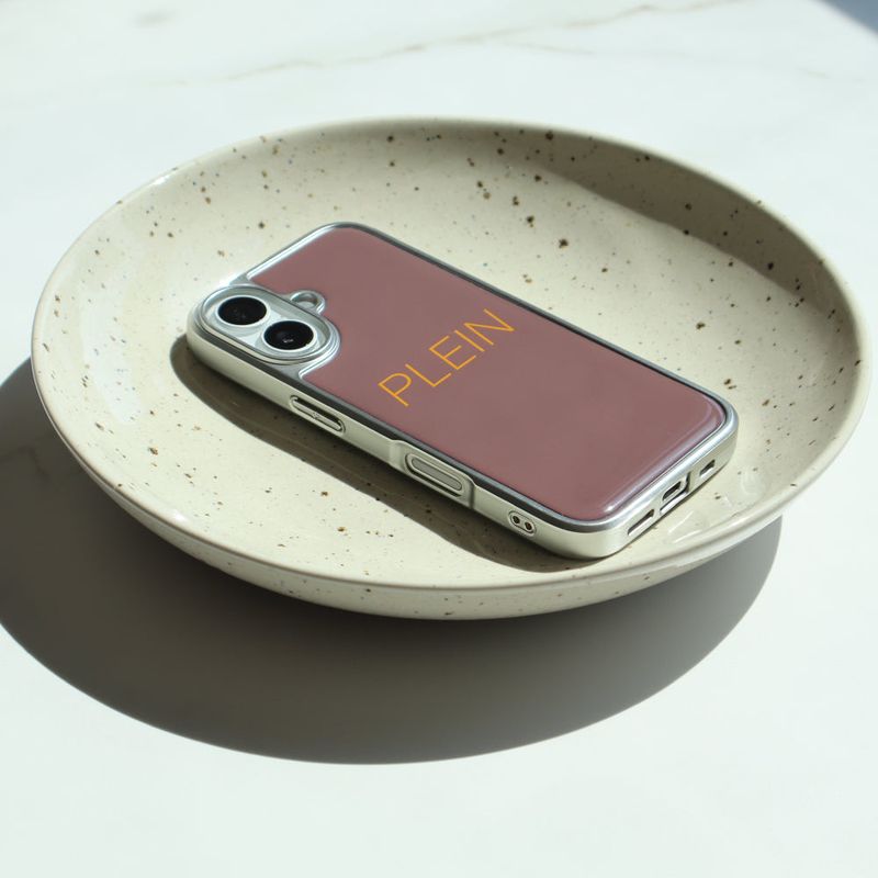 [MADE] PLEIN SILVER EPOXY PHONE CASE