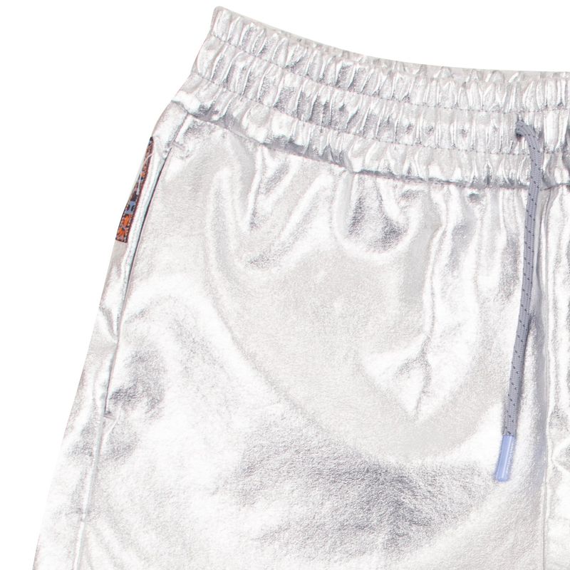 SILVER SHORT PANTS (FOR WOMAN)_SYS2PT53SL