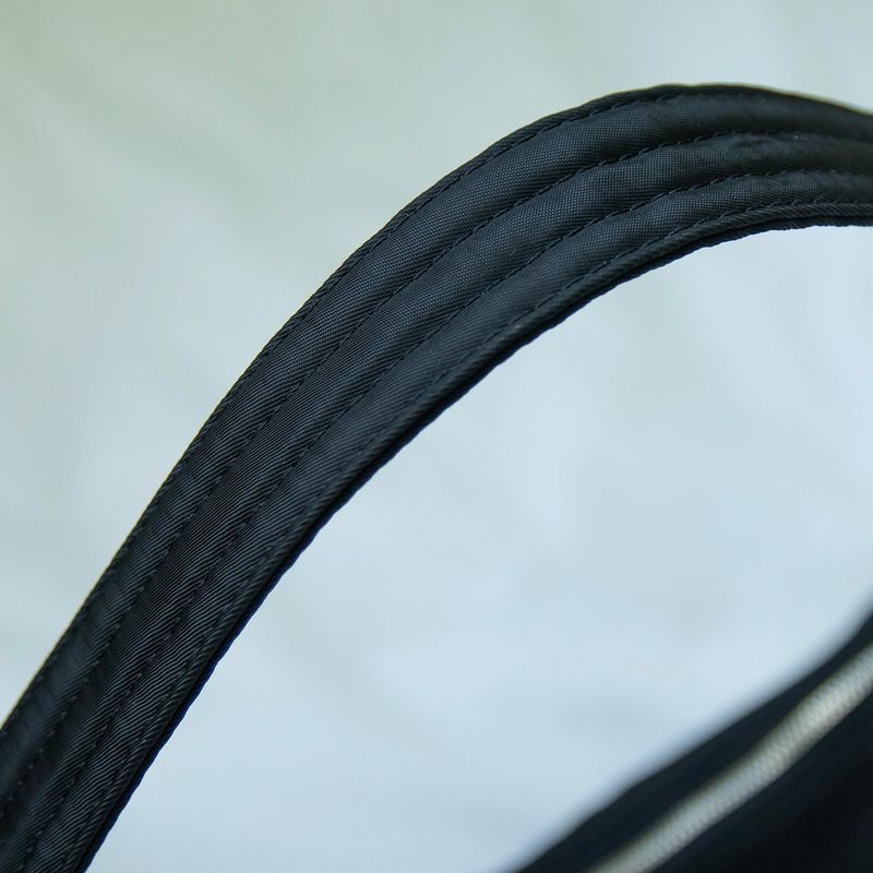 nylon mini hobo bag_black