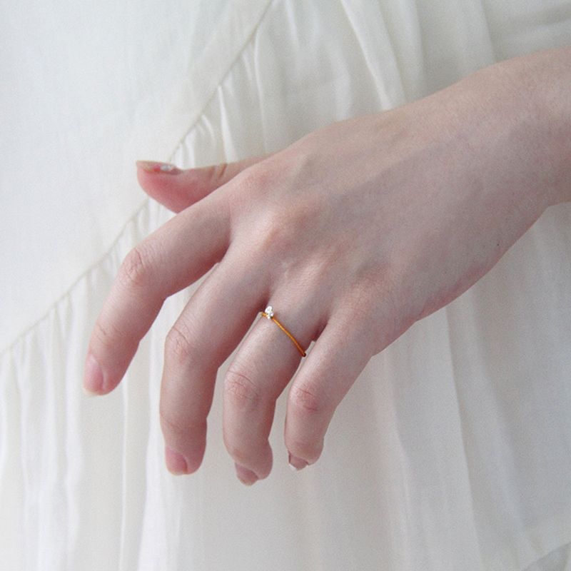 [CCNMADE] Plumeria Ring (5color)