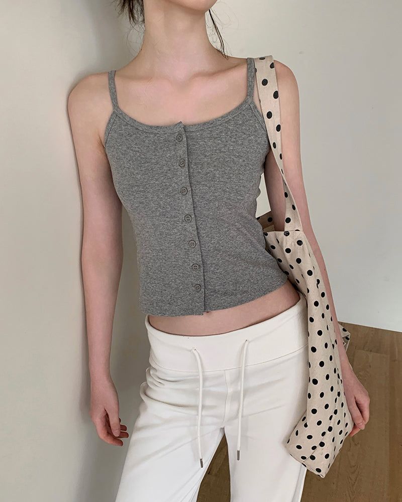 BEIDELLI（ベイデリー）の「[ORIGINAL] Bonnet Button Sleeveless（Tops）」