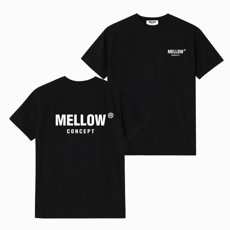 mellowconcept（メロウコンセプト）の「MCT U01 Black concept loose T-shirts（Tops）」