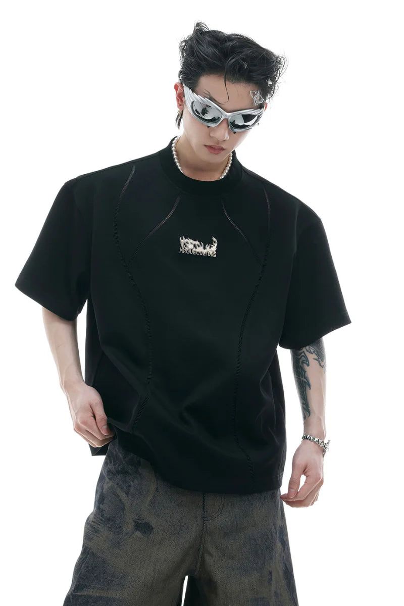 Argue Cultureの「Deconstructed Cotton Metal Tee(Tops)」