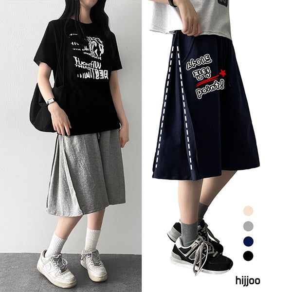 Eiki Side Pintuck Pocket Tab Banding Shorts