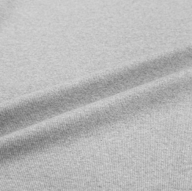 Ferrer Ribbed Half Zip-Up Short Sleeve Tee