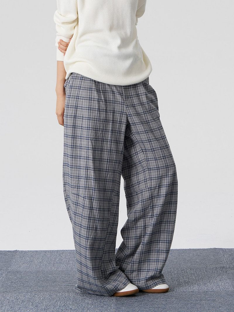 FMACM Double-Pleated Casual Trousers