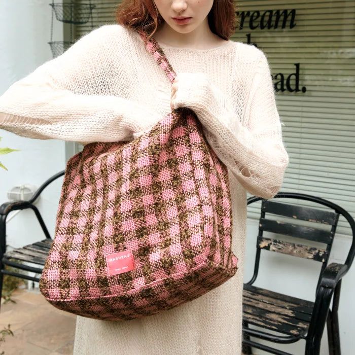 MARHEN.J （マルヘンジェイ）の「モアナ チェック ビッグ ショッパーバッグ（バッグ）」