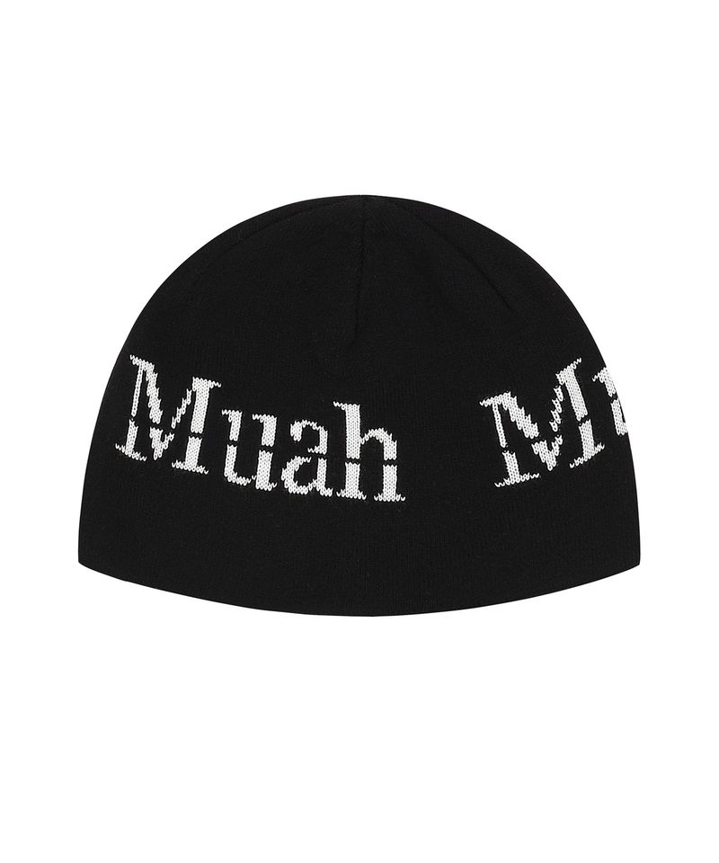 JACQUARD LOGO BEANIE