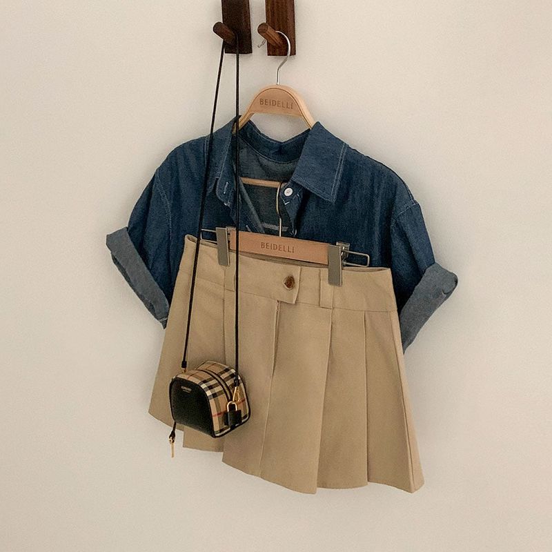 BEIDELLI(ベイデリー)の「Pleated Mini Skort(Skirts)」
