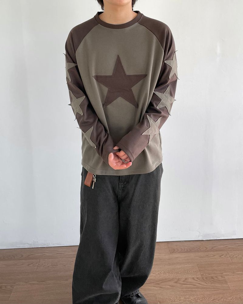 Star Patch Long Sleeve