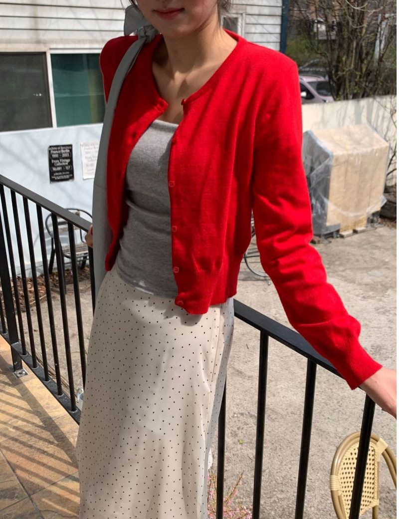 Usally V-neck cardigan
