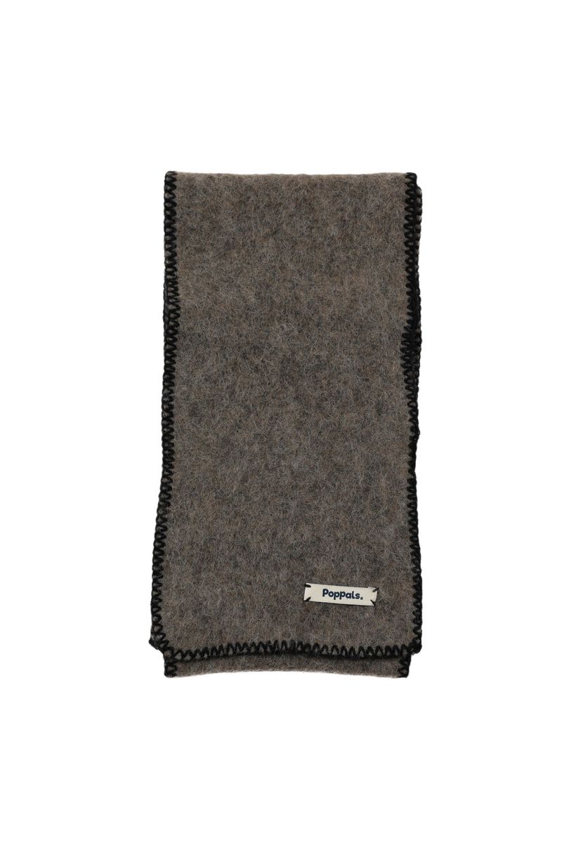 POPPALS（ポップパルズ）の「Stitch Wool Muffler [Gray]（Fashion Accessories）」