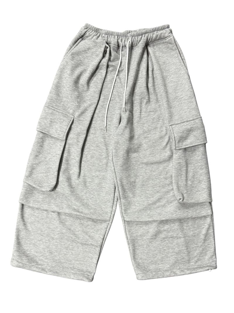 Ed Big Cargo Sweat Pants (4color)