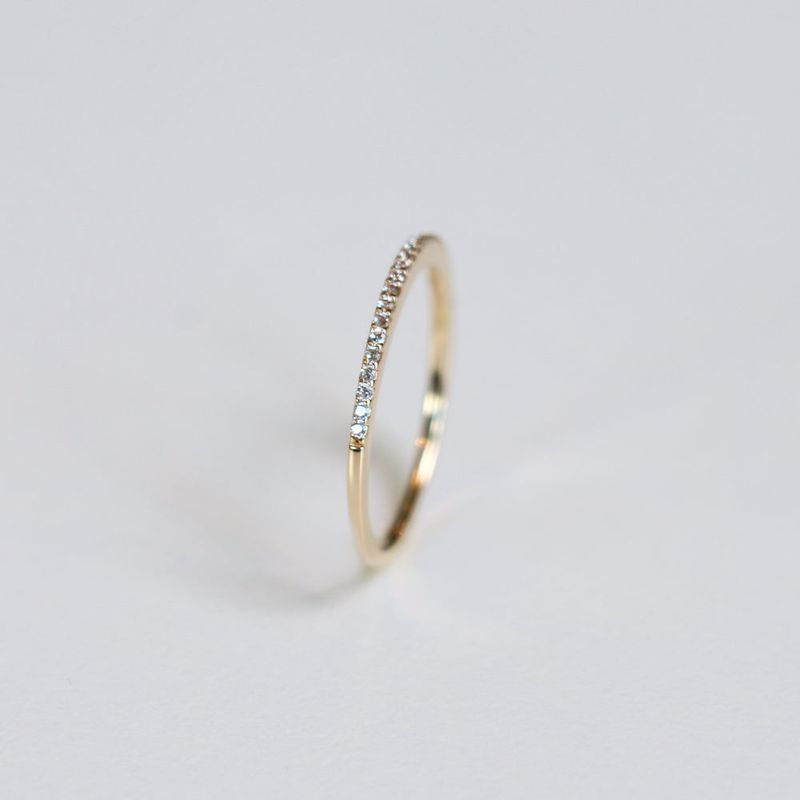 14K gold intero ring