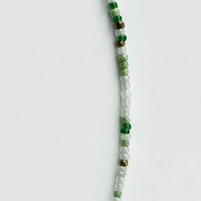 LEEDS シグネチャービーズネックレス ユニセックス (4Color)