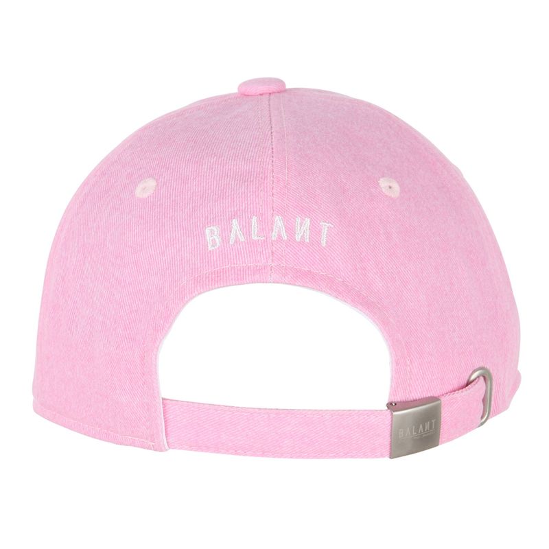 2-Tone Washed Ball Cap - Pink