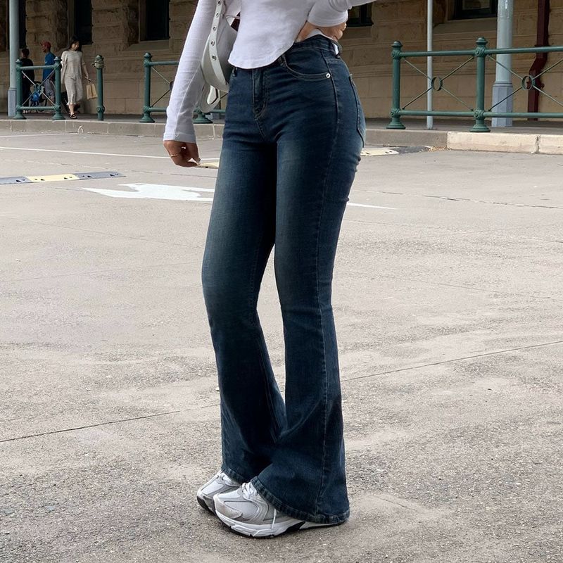 [BELLIDE MADE] Vintage Washed Bootcut Denim Pants