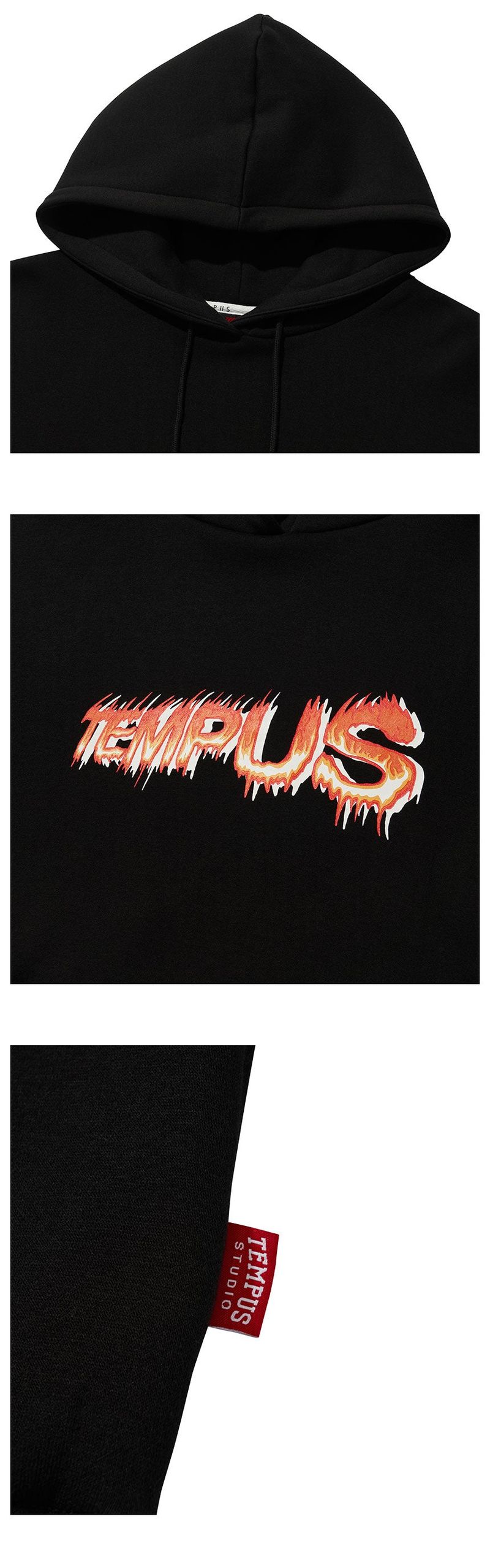 FIERCE HOODIE [BLACK]