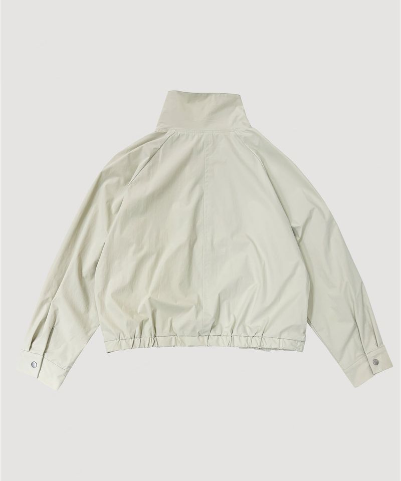 DRAWSTRING TRACK JACKET