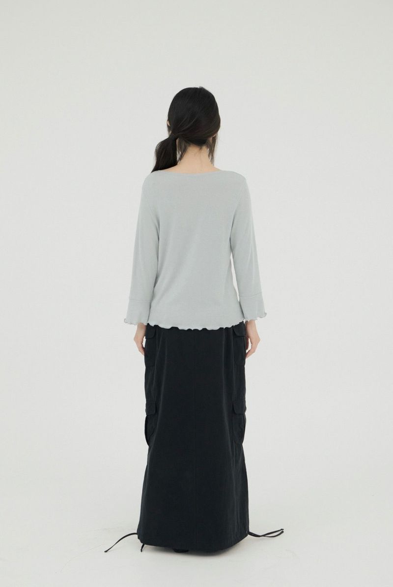 CORSET LONG CARGO LOW SK BLACK